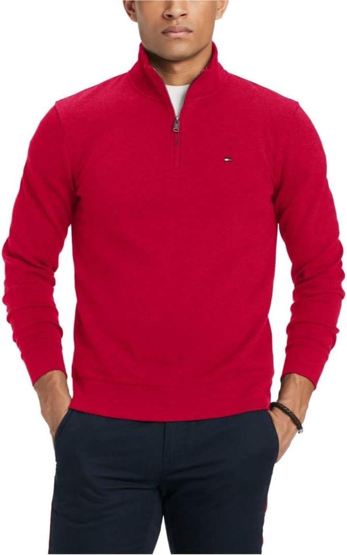 imageTommy Hilfiger Bill 14 Zip SweatshirtClassic Red