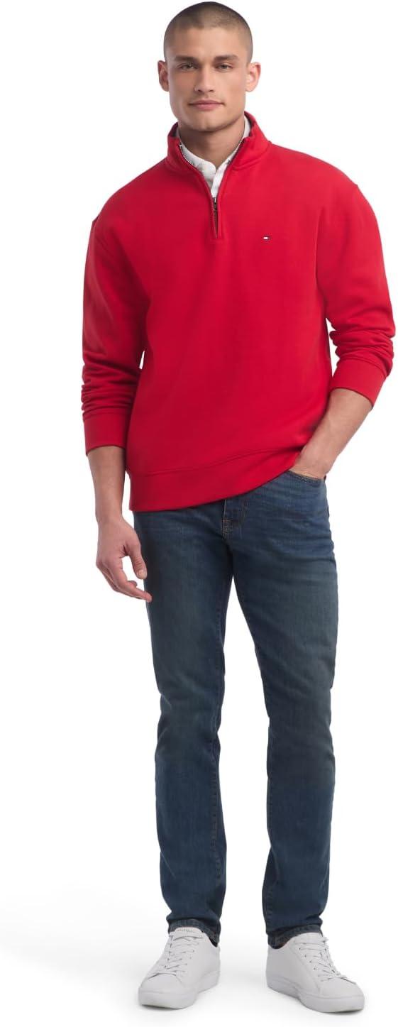 imageTommy Hilfiger Bill 14 Zip SweatshirtClassic Red