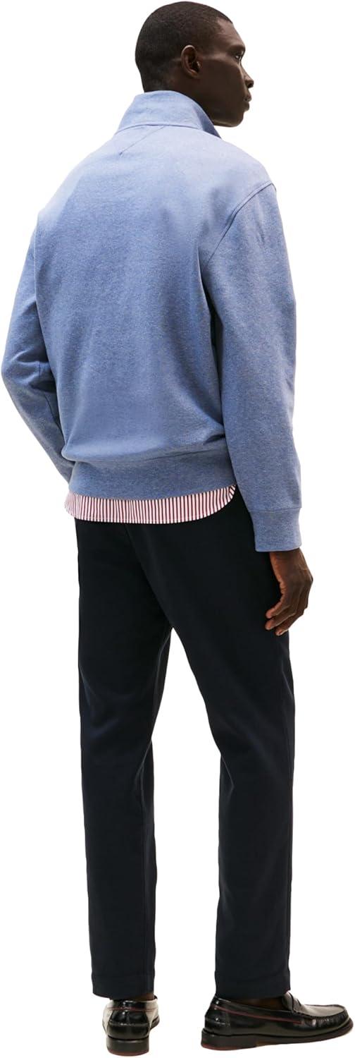 imageTommy Hilfiger Bill 14 Zip SweatshirtFleet Blue Heather