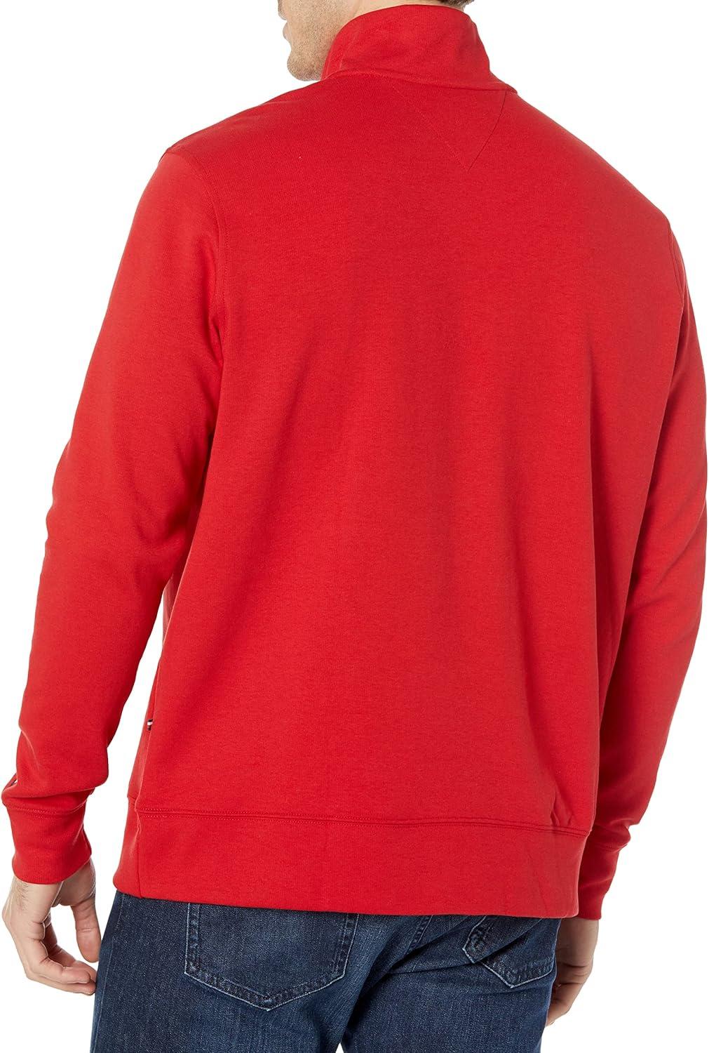 imageTommy Hilfiger Bill 14 Zip SweatshirtHaute Red
