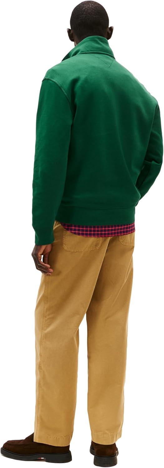 imageTommy Hilfiger Bill 14 Zip SweatshirtOrnamental Green