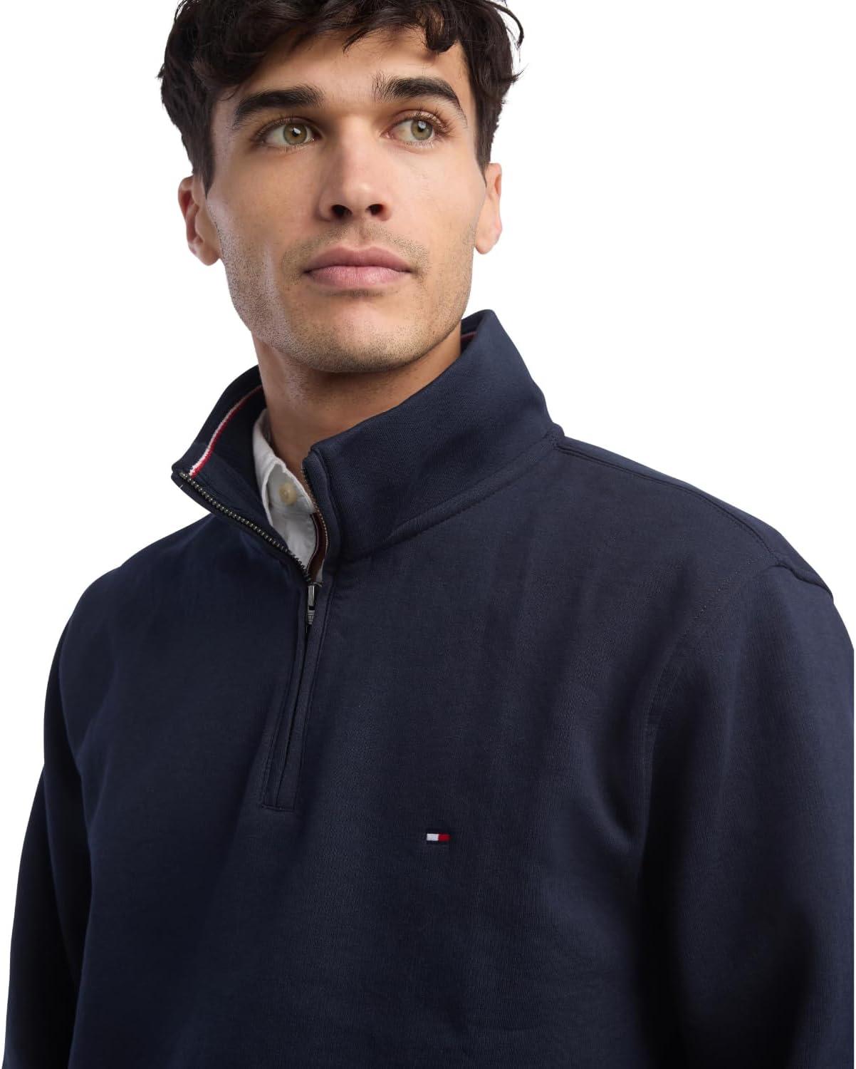 imageTommy Hilfiger Bill 14 Zip SweatshirtSky Captain