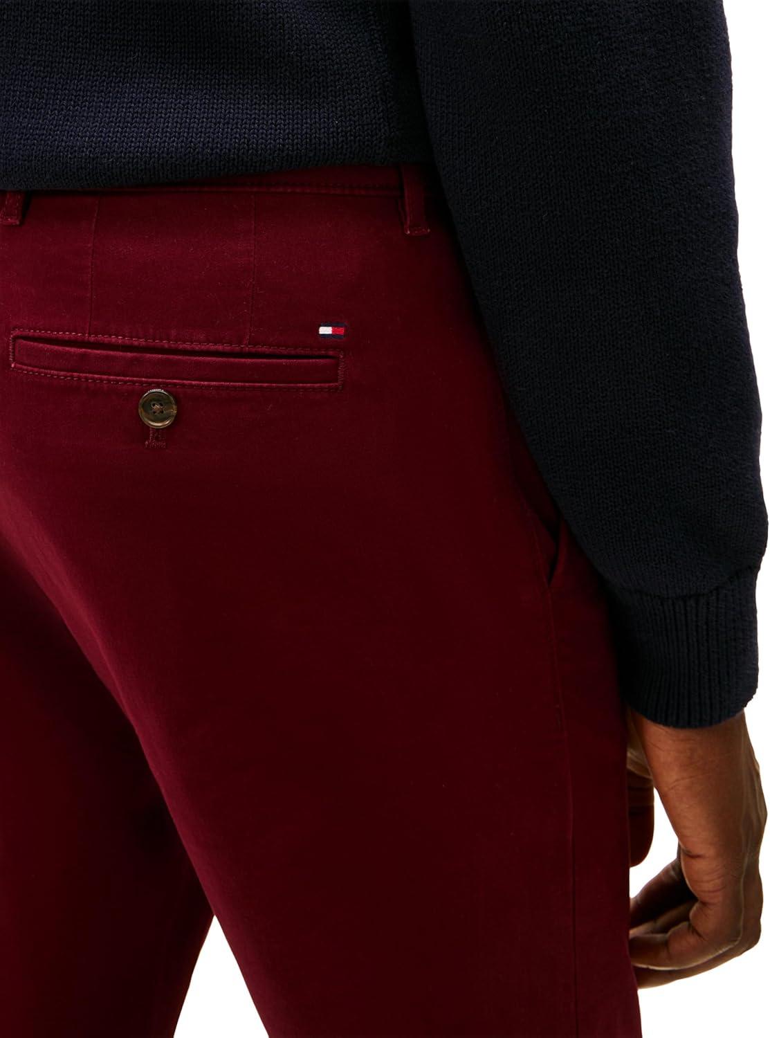 imageTommy Hilfiger Chino Pants Custom FitDeep Rouge