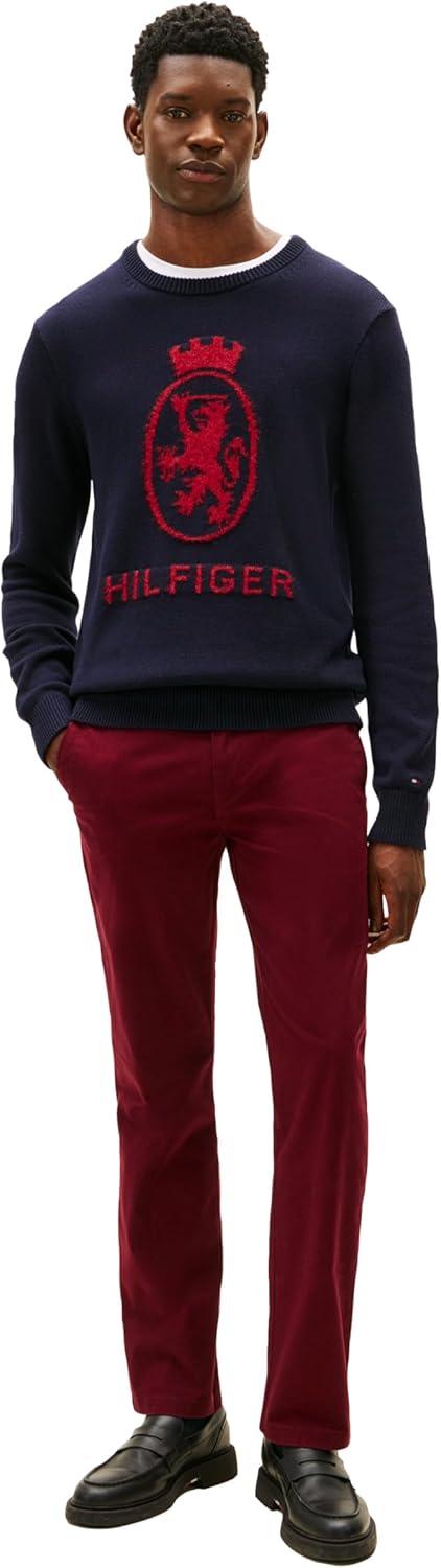 imageTommy Hilfiger Chino Pants Custom FitDeep Rouge