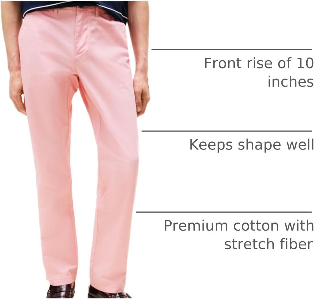 imageTommy Hilfiger Chino Pants Custom FitPink Shade
