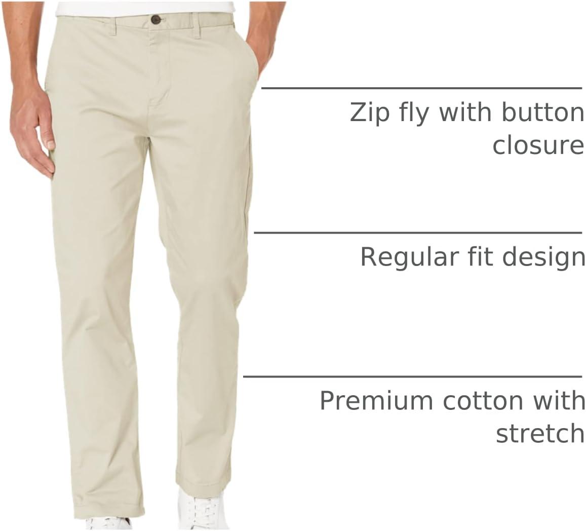 imageTommy Hilfiger Chino Pants Custom FitSand Khaki