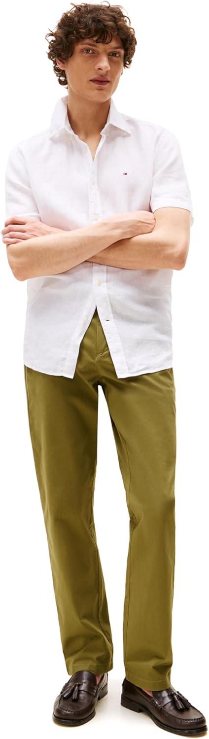imageTommy Hilfiger Chino Pants Custom FitUniform Olive