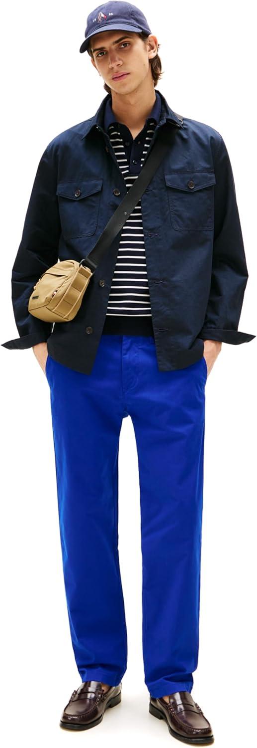 imageTommy Hilfiger Chino Pants Custom FitWedge Blue