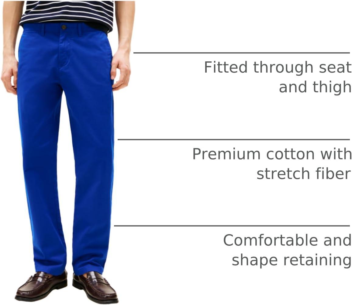 imageTommy Hilfiger Chino Pants Custom FitWedge Blue