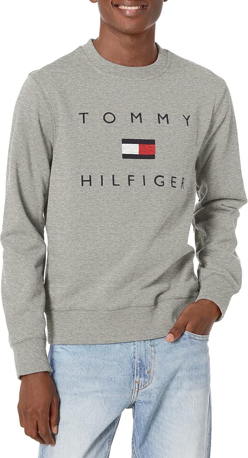 imageTommy Hilfiger Denim Brooks Pullover Hoodie SweatshirtGrey Heather
