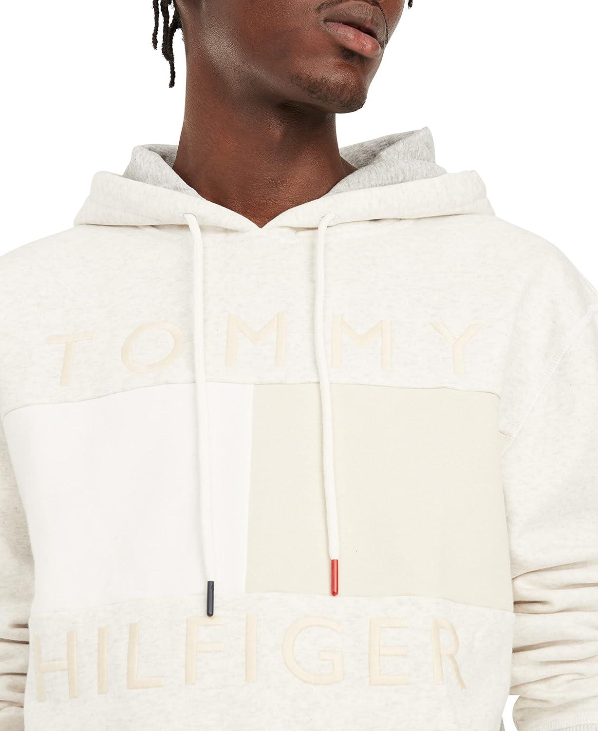 imageTommy Hilfiger Denim Brooks Pullover Hoodie SweatshirtLight Grey Heather