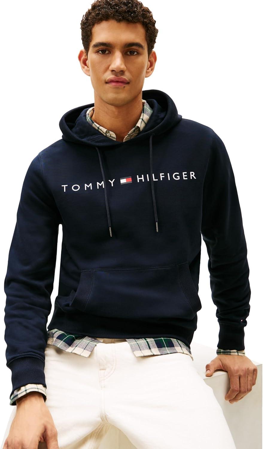 imageTommy Hilfiger Denim Brooks Pullover Hoodie SweatshirtNavy Blazer
