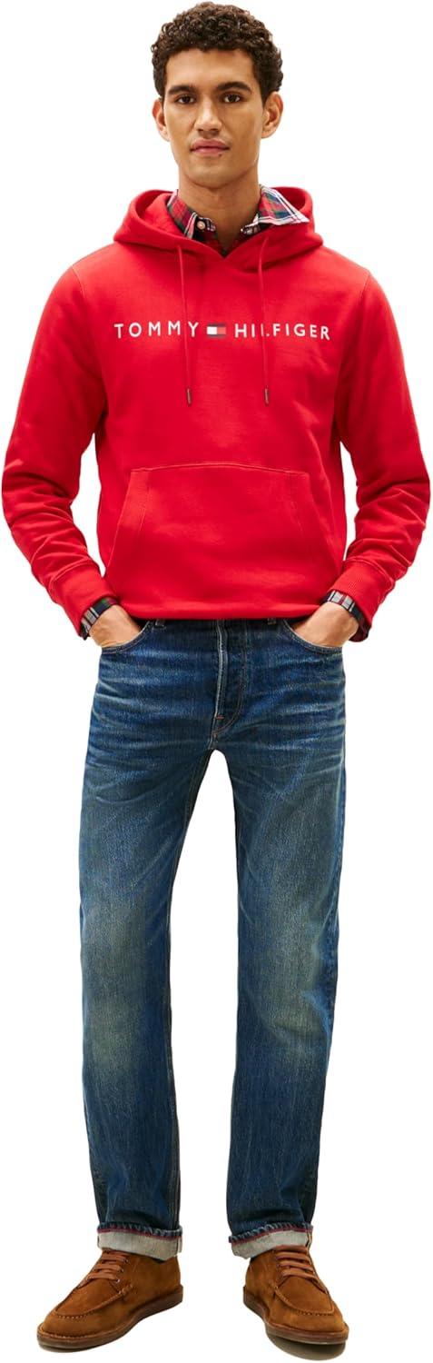 imageTommy Hilfiger Denim Brooks Pullover Hoodie SweatshirtRed