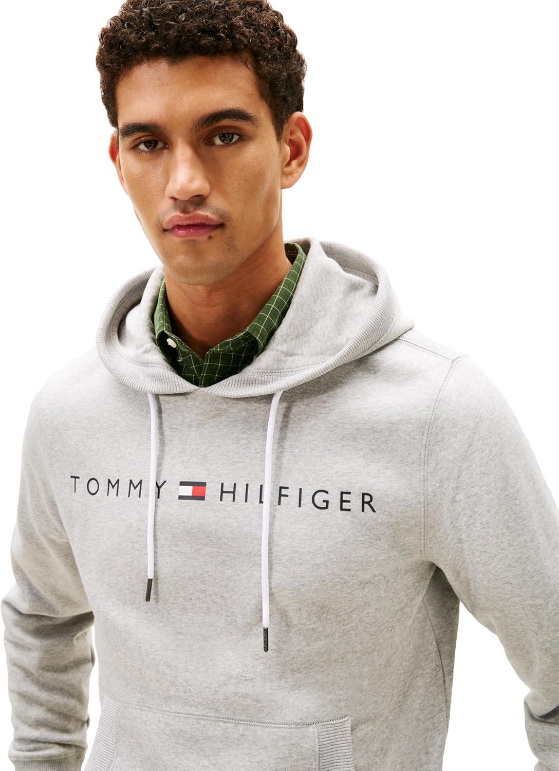 imageTommy Hilfiger Denim Brooks Pullover Hoodie SweatshirtSport Grey Heather
