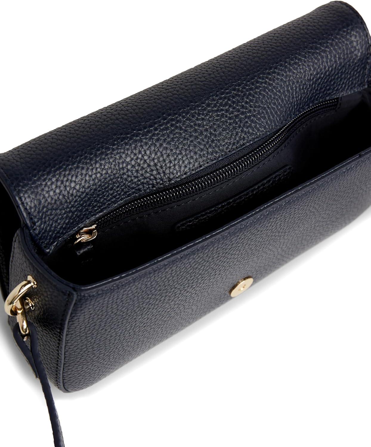 imageTommy Hilfiger Emblem Flap Crossbody BagSpace Blue