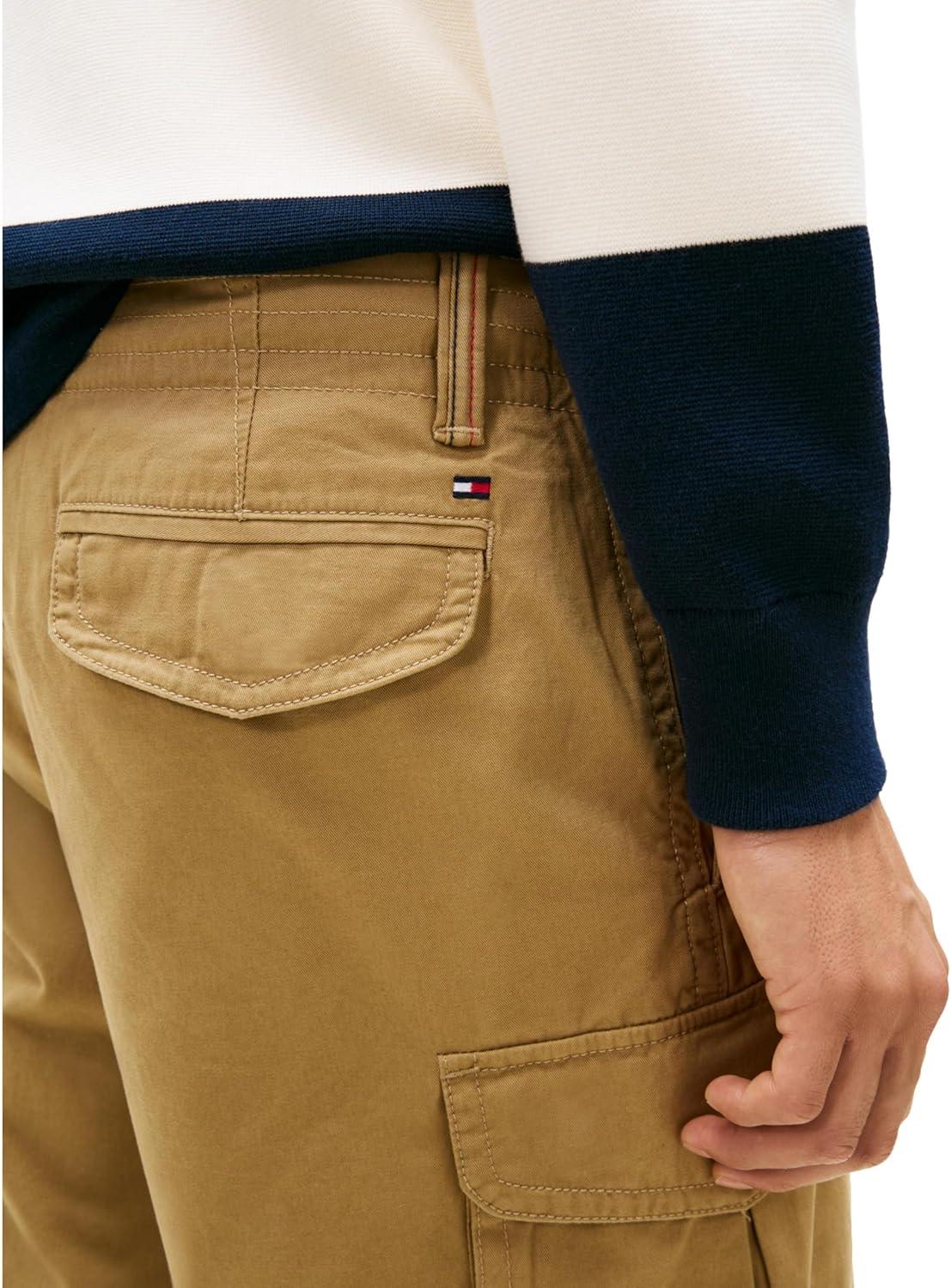 imageTommy Hilfiger Mens 6 Pocket Stretch Cotton Cargo ShortsChino