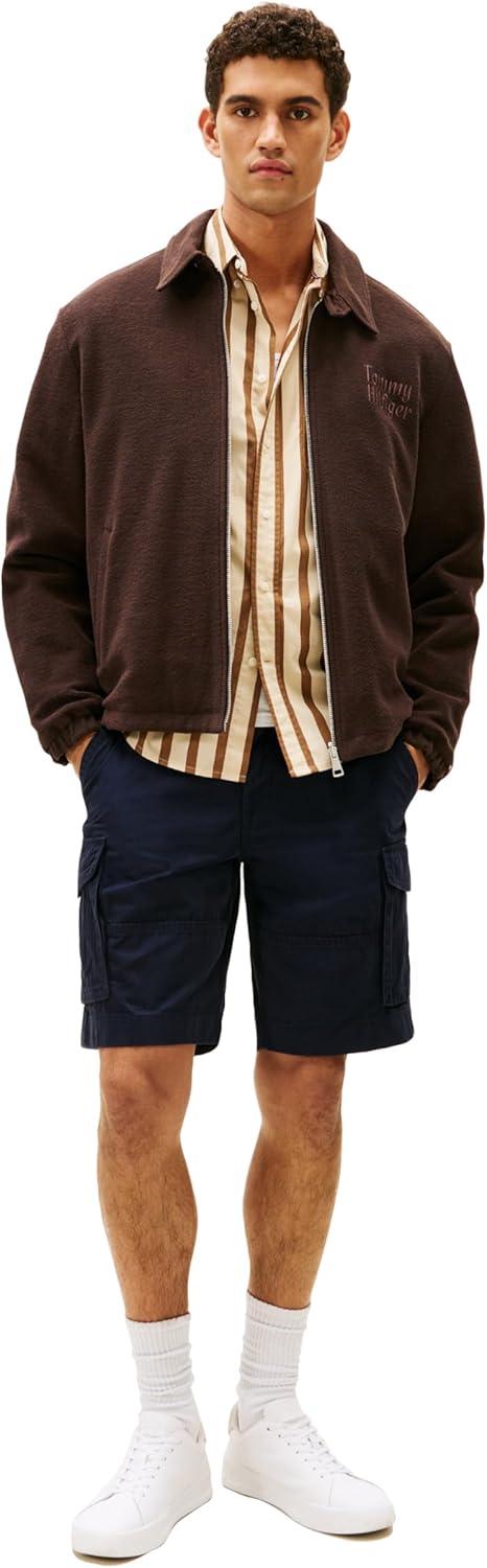 imageTommy Hilfiger Mens 6 Pocket Stretch Cotton Cargo ShortsDesert Sky