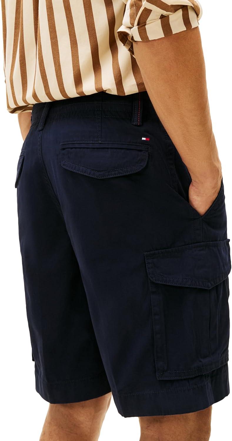 imageTommy Hilfiger Mens 6 Pocket Stretch Cotton Cargo ShortsDesert Sky