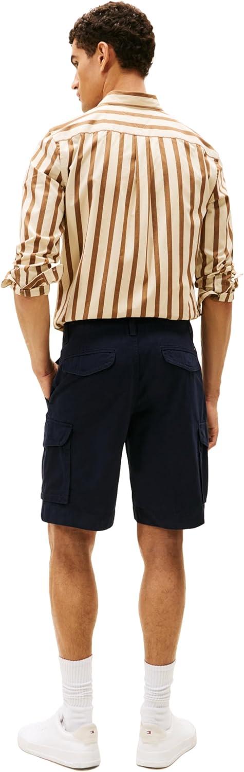 imageTommy Hilfiger Mens 6 Pocket Stretch Cotton Cargo ShortsDesert Sky