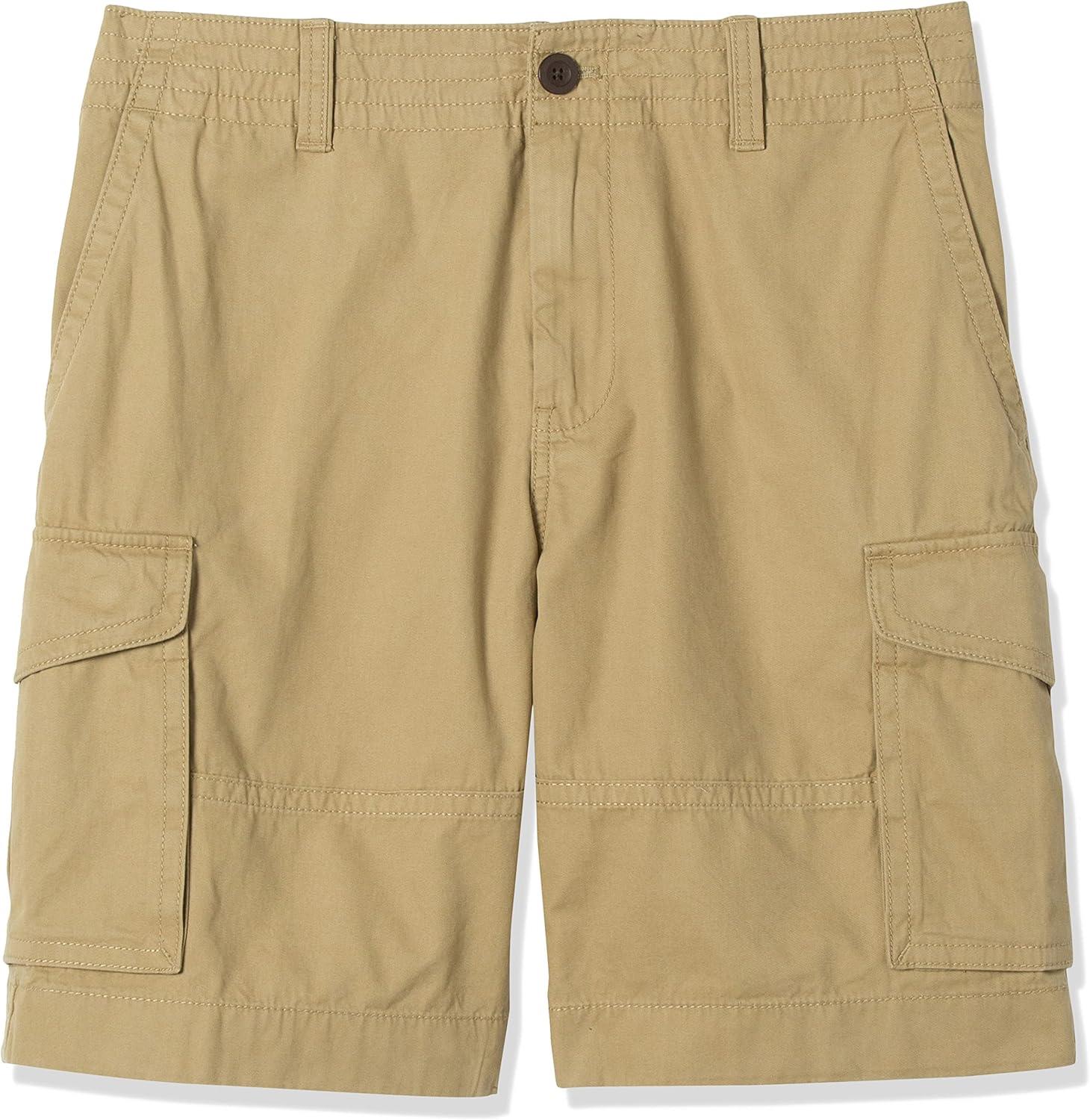 imageTommy Hilfiger Mens 6 Pocket Stretch Cotton Cargo ShortsStone