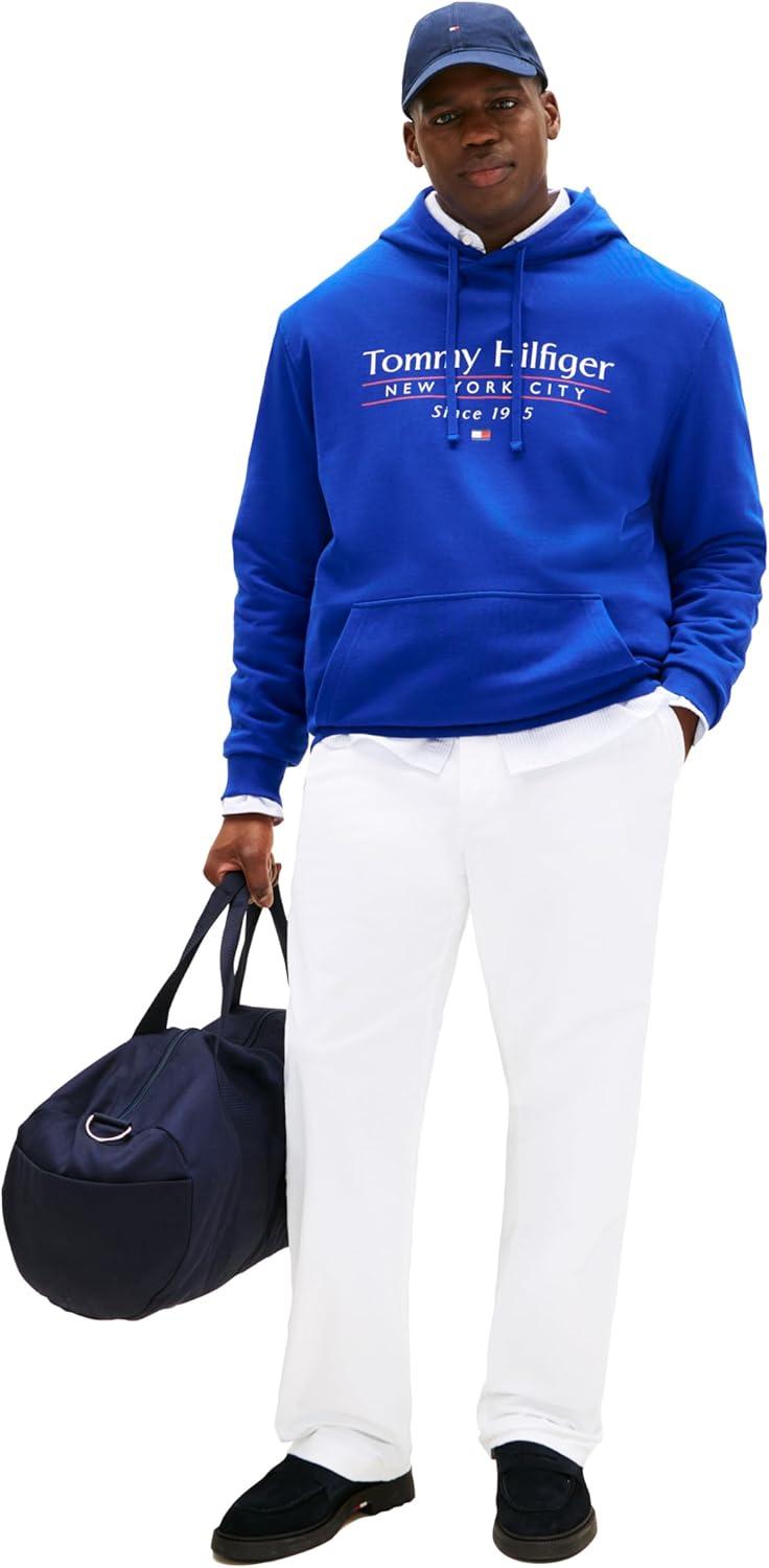 imageTommy Hilfiger Mens Big ampamp Tall Stretch Cotton Chino Pants in Classic FitBright White