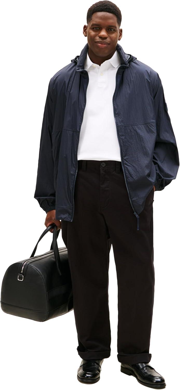 imageTommy Hilfiger Mens Big ampamp Tall Stretch Cotton Chino Pants in Classic FitDeep Knit Black
