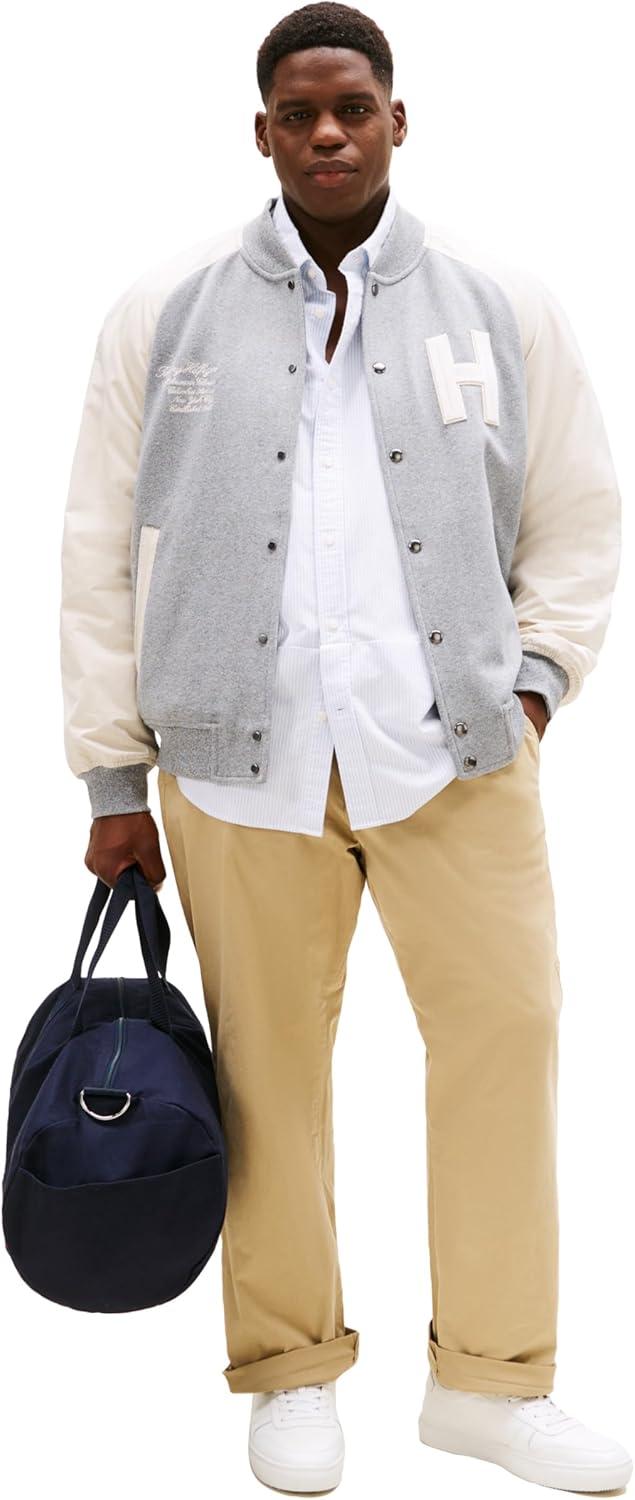 imageTommy Hilfiger Mens Big ampamp Tall Stretch Cotton Chino Pants in Classic FitMallet