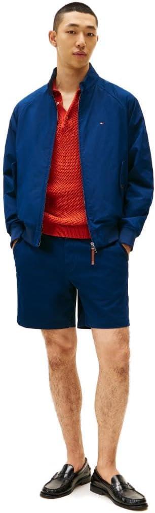 imageTommy Hilfiger Mens Casual Cotton Shorts 7 Inch with StretchNight Sky