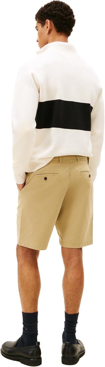 imageTommy Hilfiger Mens Casual Stretch 9 Inseam Chino ShortsMallet