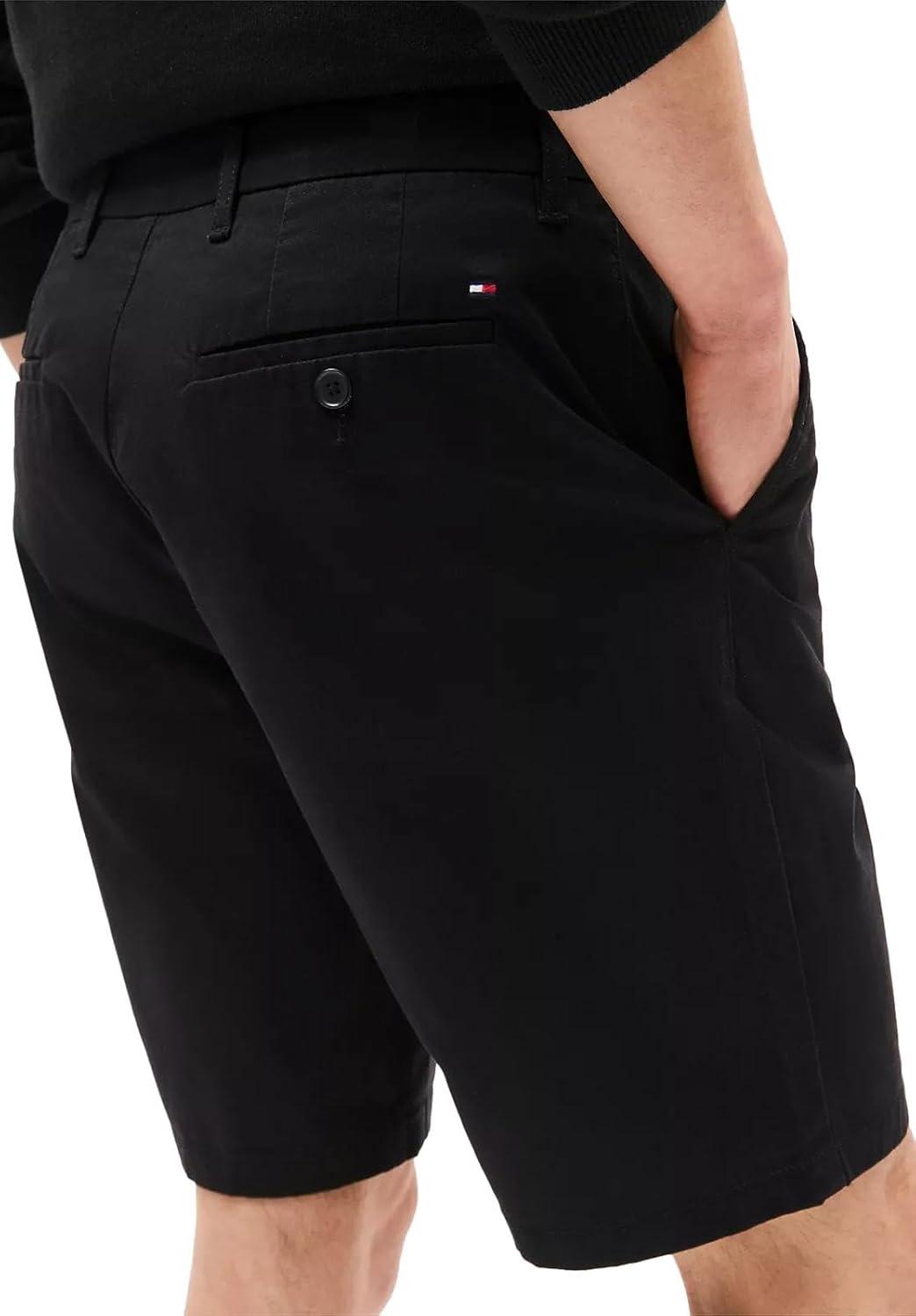 imageTommy Hilfiger Mens Casual Stretch 9 Inseam Chino ShortsTh Navy