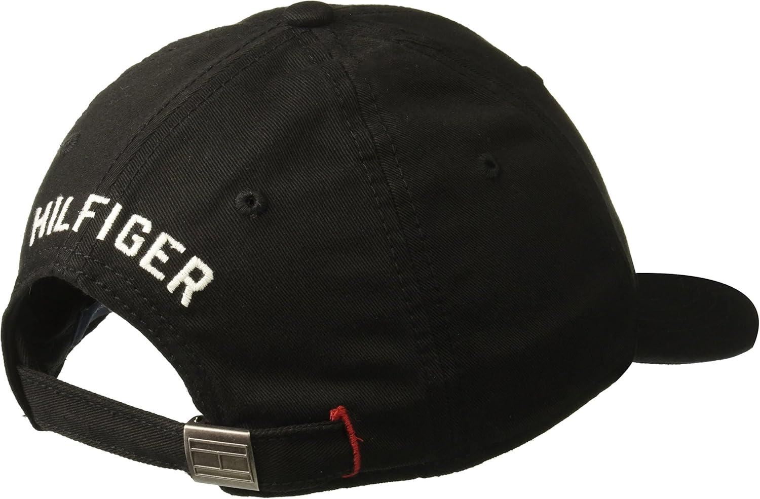 imageTommy Hilfiger Mens Cotton Ardin Adjustable Baseball CapBlack