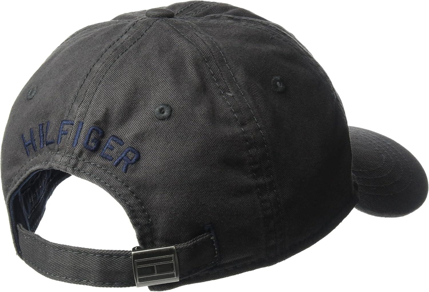 imageTommy Hilfiger Mens Cotton Ardin Adjustable Baseball CapCharcoal