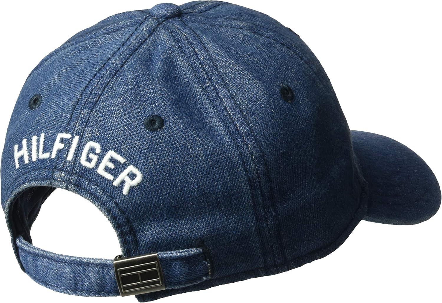 imageTommy Hilfiger Mens Cotton Ardin Adjustable Baseball CapDenim