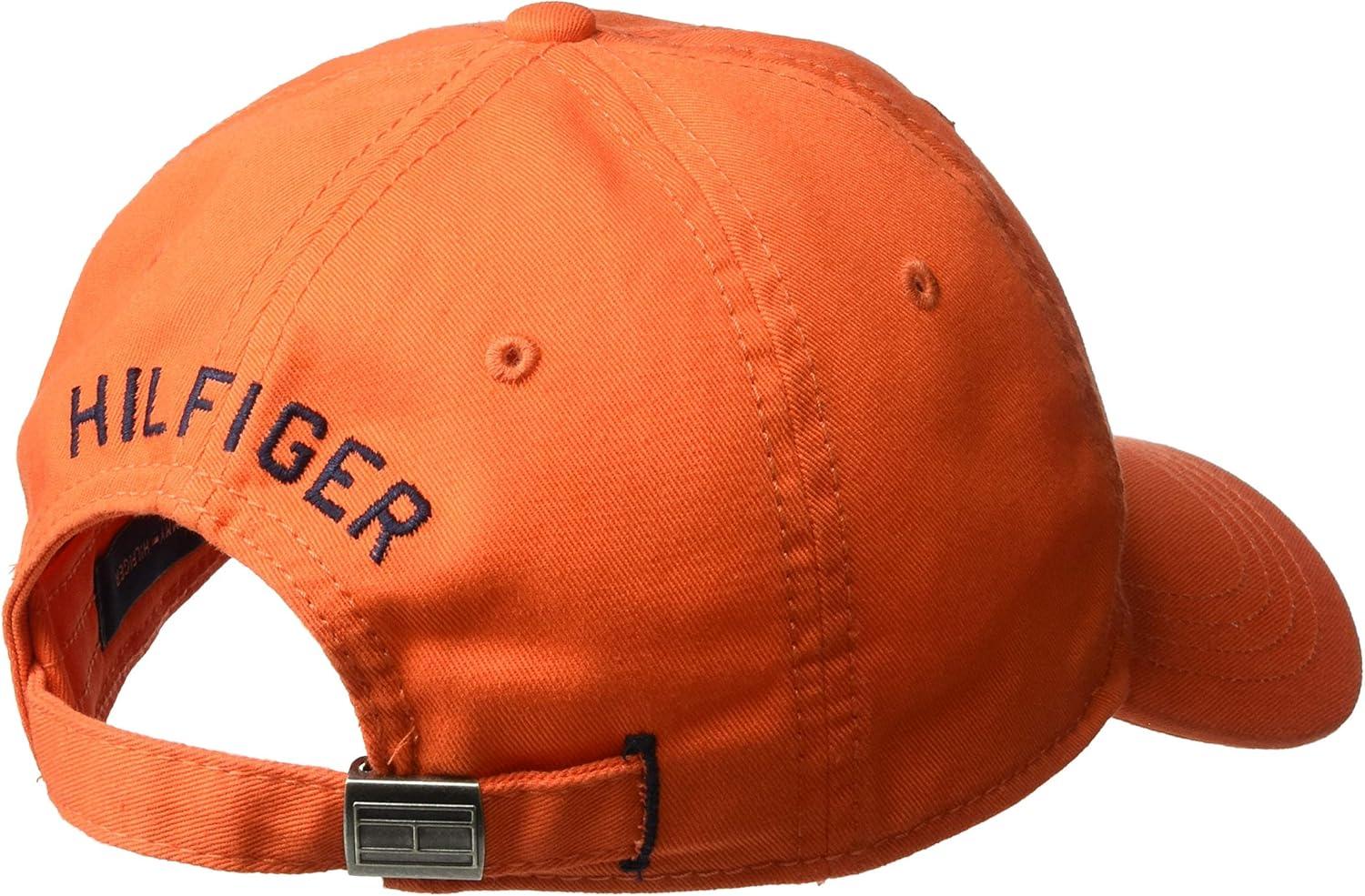imageTommy Hilfiger Mens Cotton Ardin Adjustable Baseball CapOrange