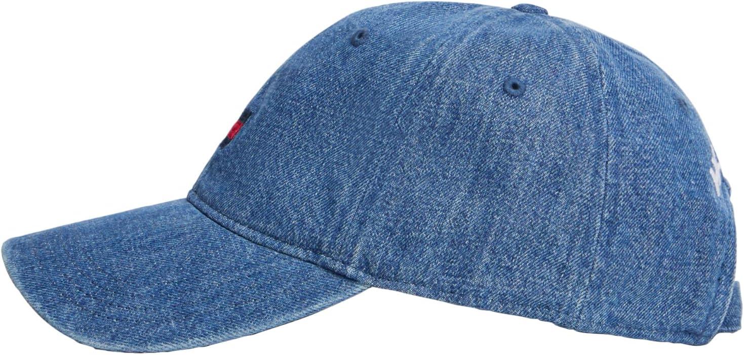 imageTommy Hilfiger Mens Cotton Ardin Adjustable Baseball CapRinse Denim