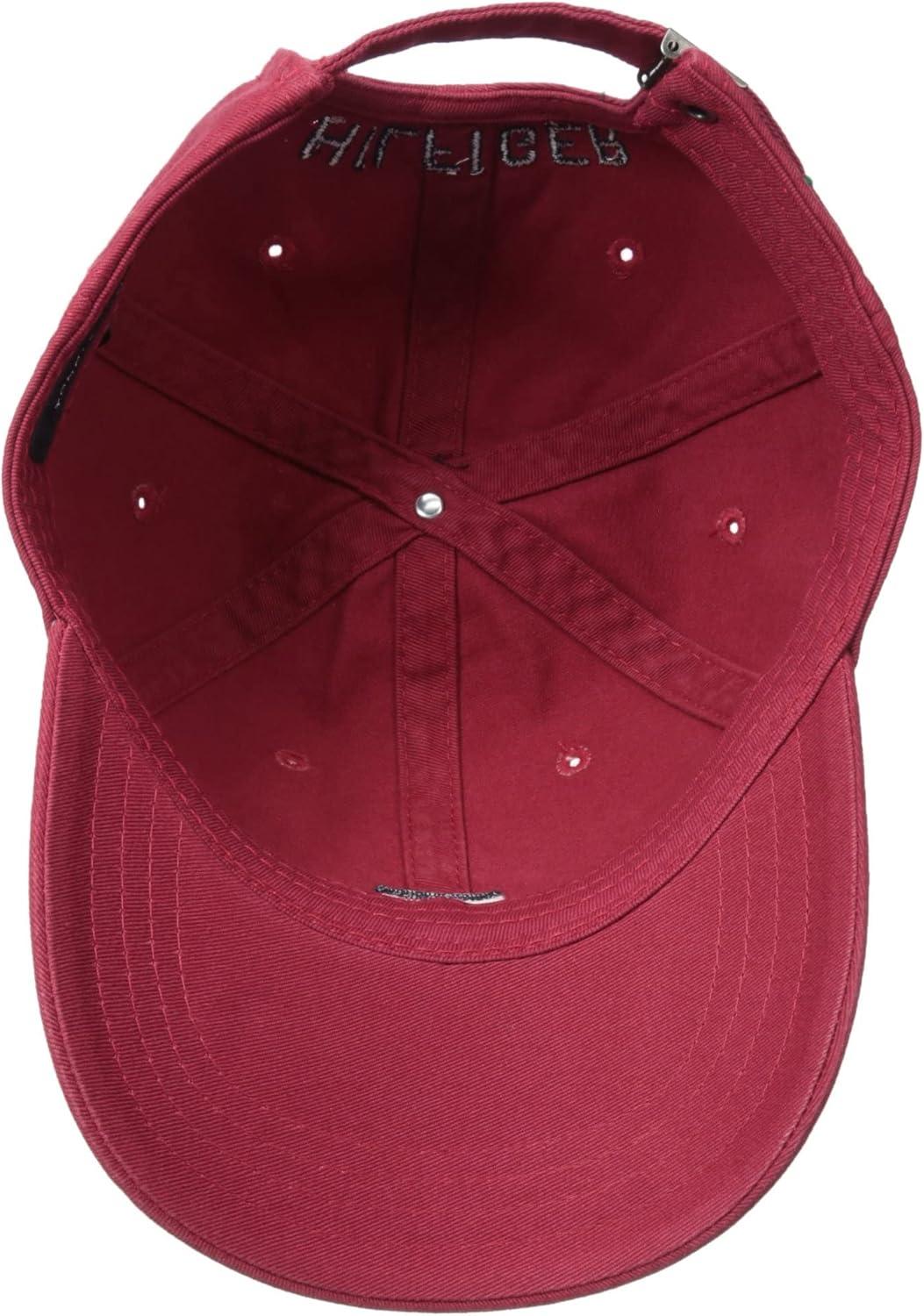 imageTommy Hilfiger Mens Cotton Ardin Adjustable Baseball CapTommy Red