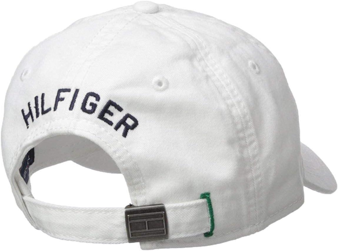 imageTommy Hilfiger Mens Cotton Ardin Adjustable Baseball CapWhite