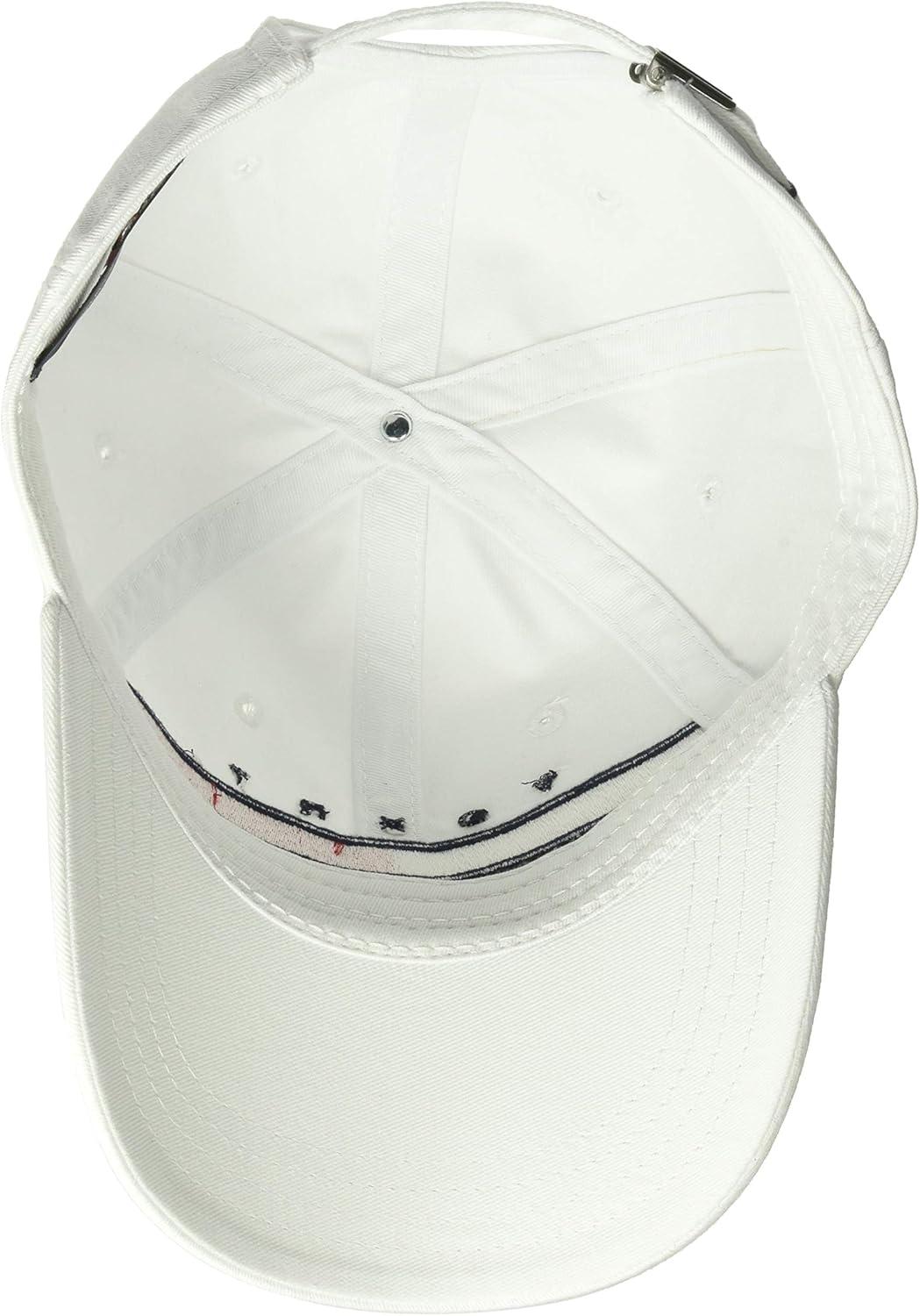 imageTommy Hilfiger Mens Cotton Avery Adjustable Baseball CapBright White