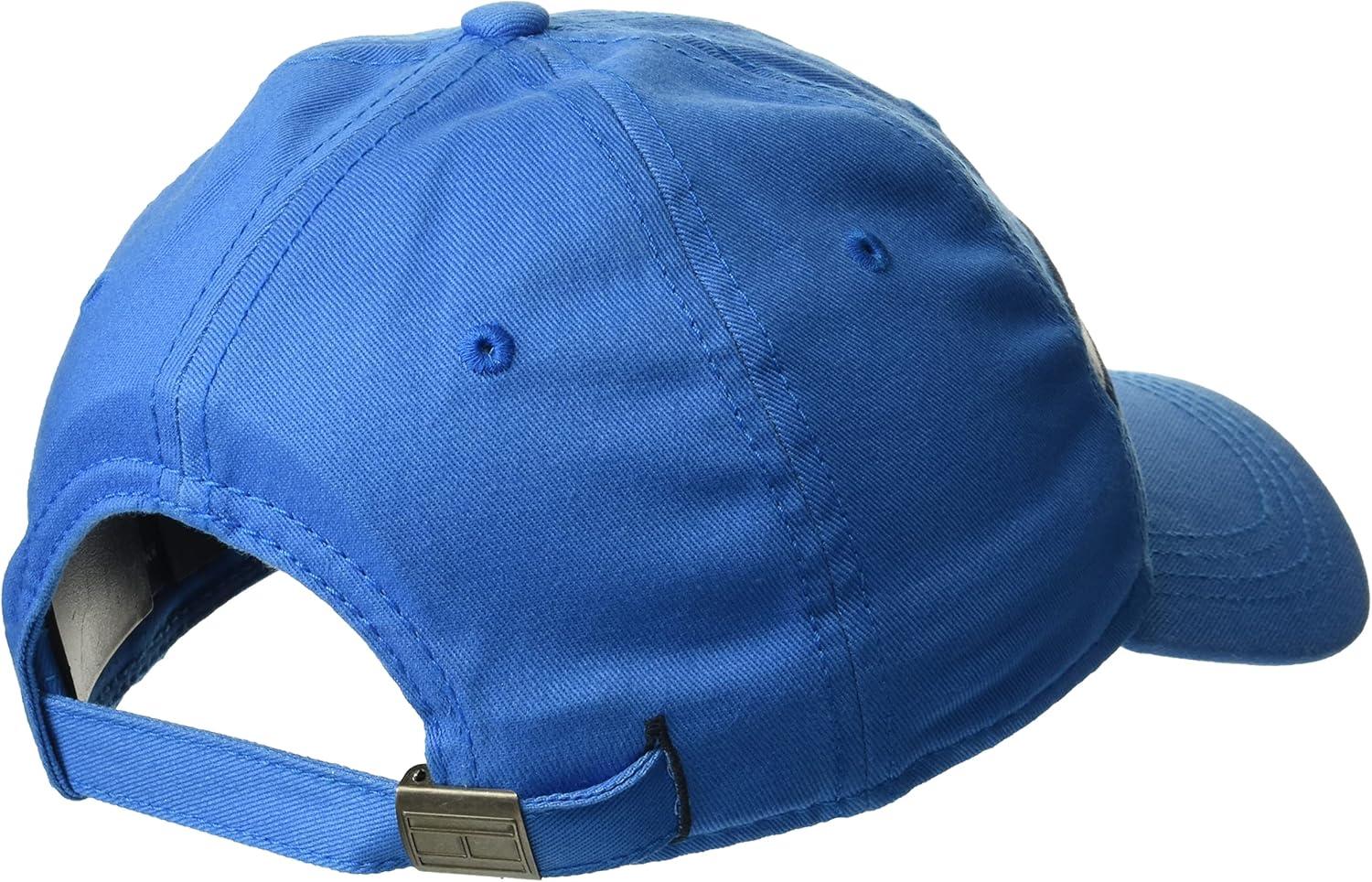 imageTommy Hilfiger Mens Cotton Avery Adjustable Baseball CapBrilliant Blue
