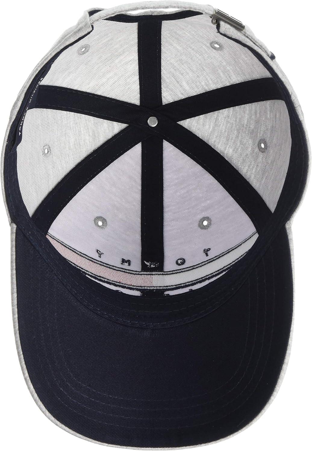 imageTommy Hilfiger Mens Cotton Avery Adjustable Baseball CapGrey Heather