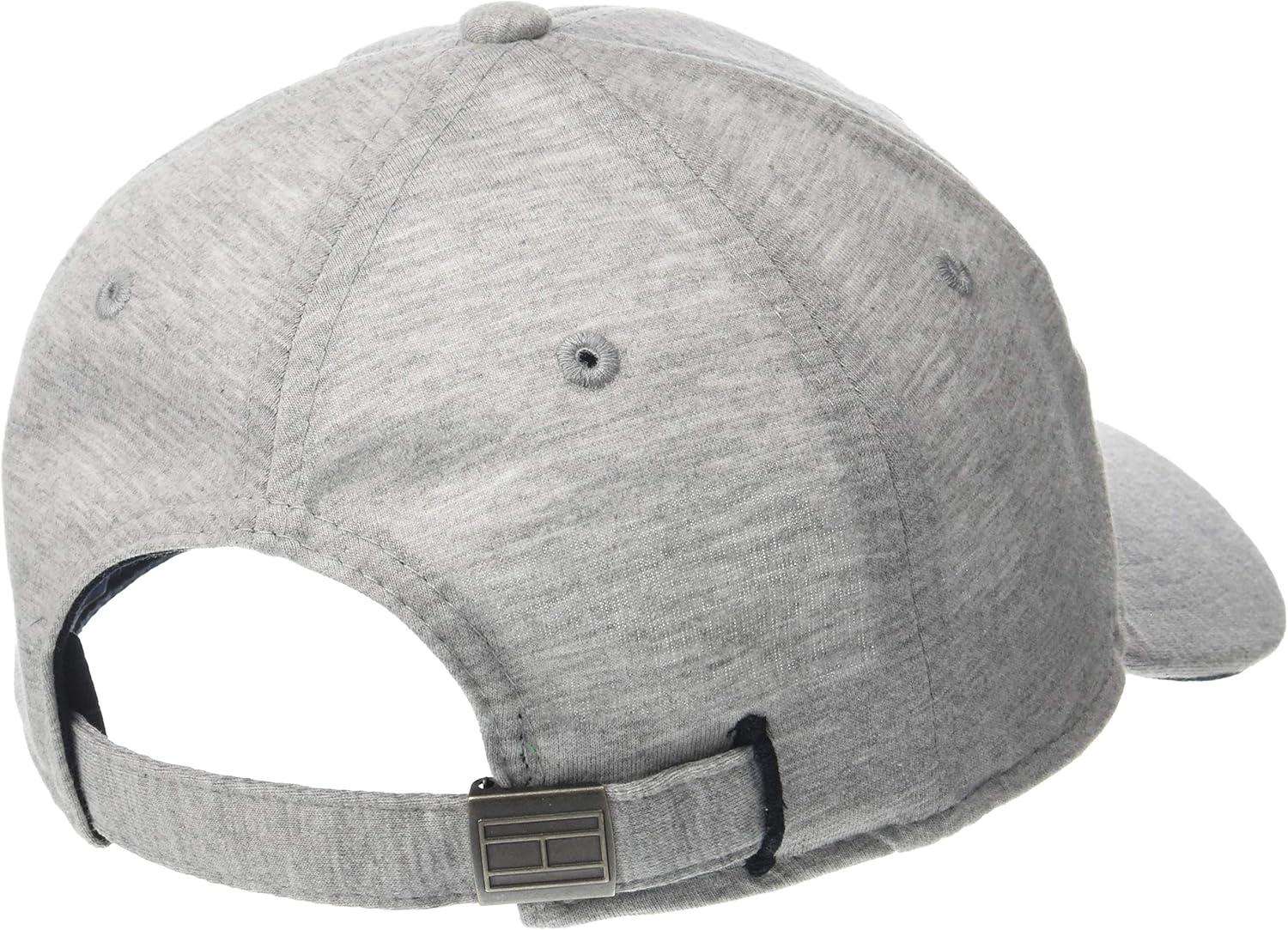imageTommy Hilfiger Mens Cotton Avery Adjustable Baseball CapGrey Heather