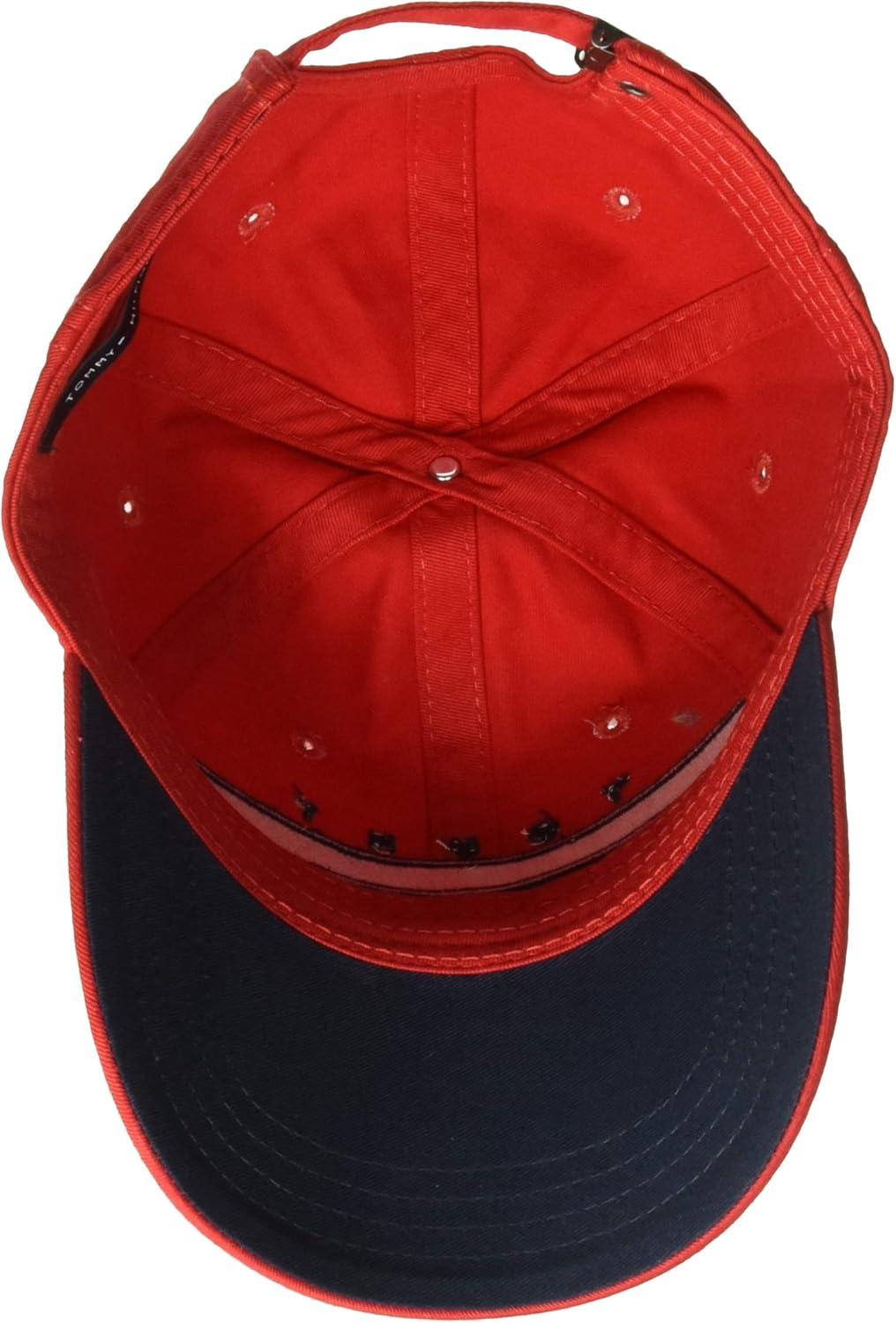 imageTommy Hilfiger Mens Cotton Avery Adjustable Baseball CapRacing Red
