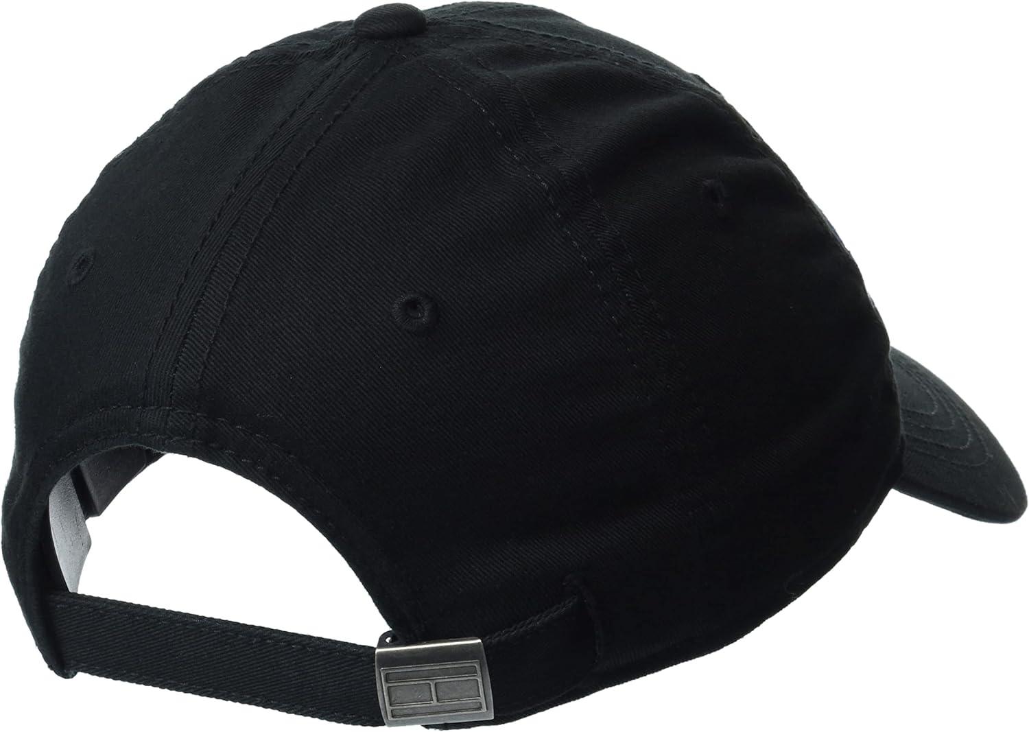imageTommy Hilfiger Mens Cotton Avery Adjustable Baseball CapTommy Black