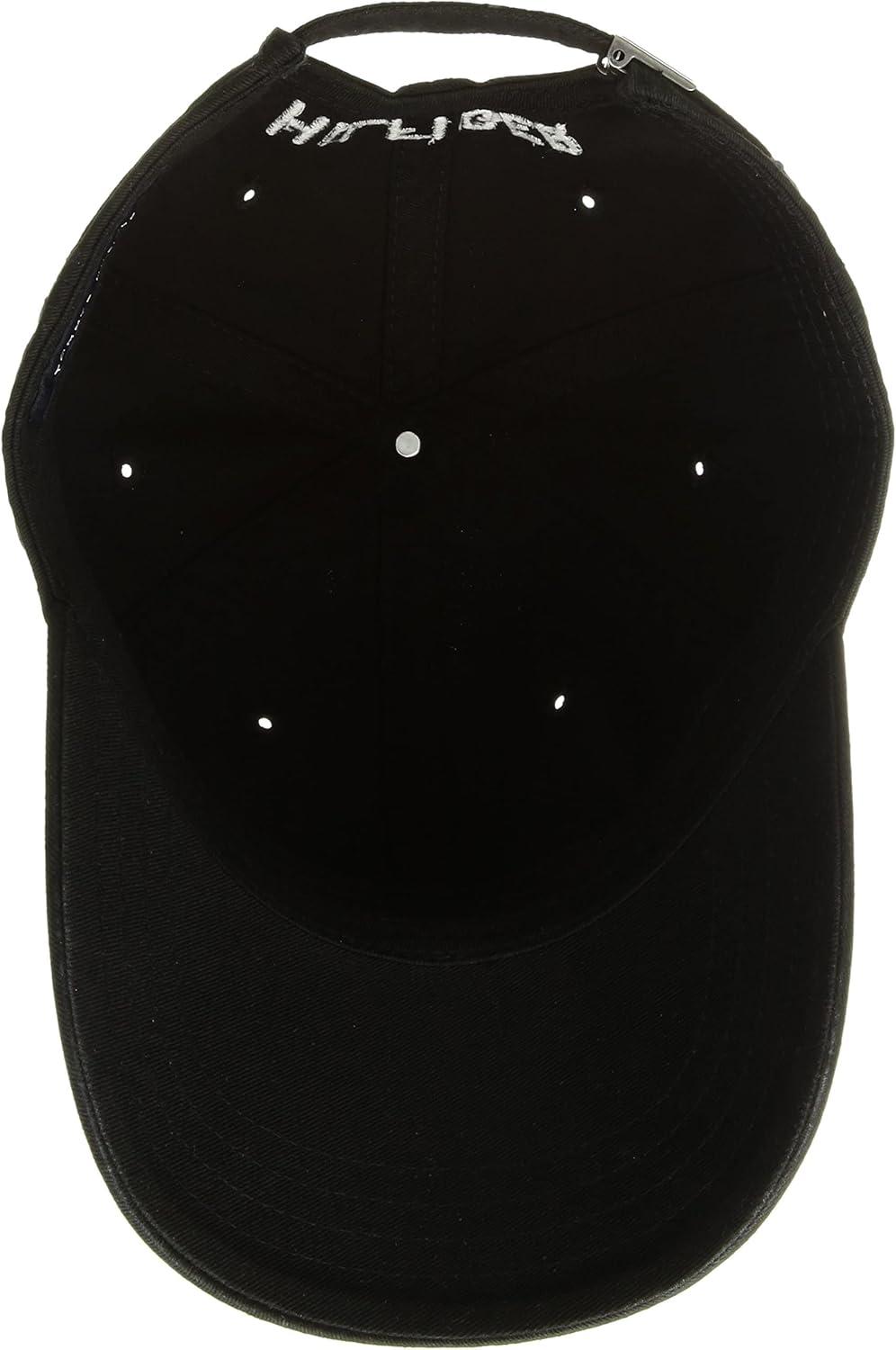imageTommy Hilfiger Mens Cotton Billy Adjustable Flap Baseball CapBlack