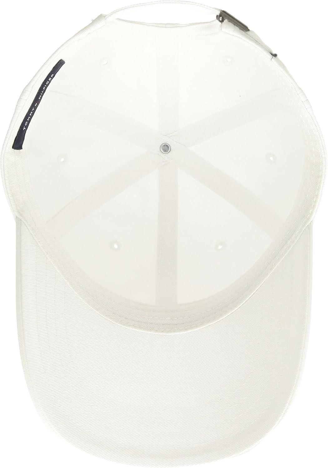 imageTommy Hilfiger Mens Cotton Billy Adjustable Flap Baseball CapClassic White