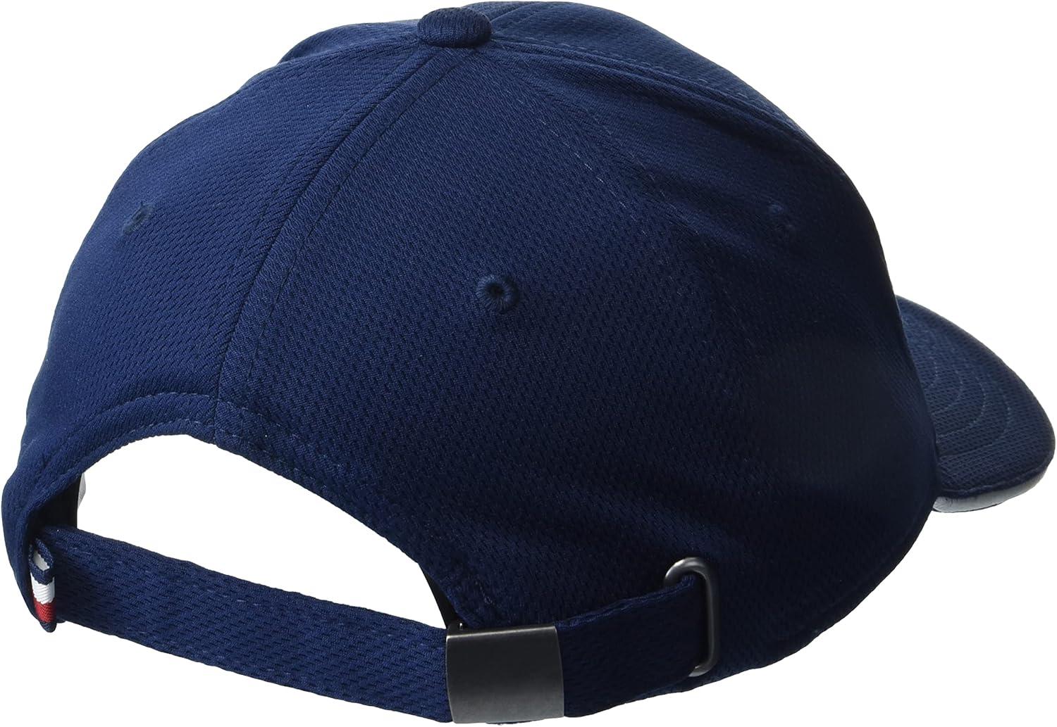 imageTommy Hilfiger Mens Cotton Billy Adjustable Flap Baseball CapSky Captain