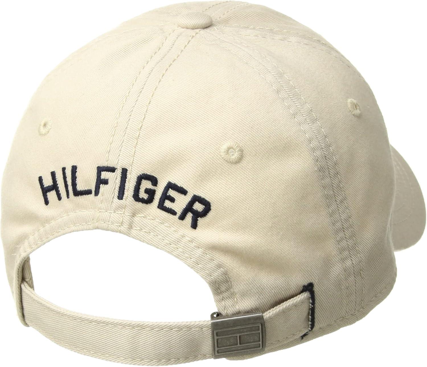 imageTommy Hilfiger Mens Cotton Billy Adjustable Flap Baseball CapStone