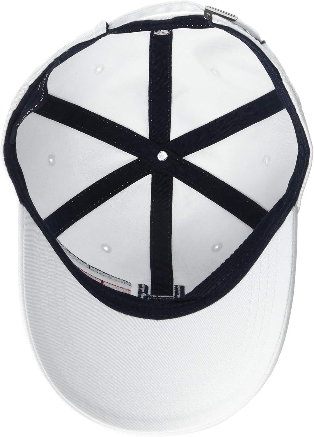 imageTommy Hilfiger Mens Cotton Ira Adjustable Baseball CapClassic White