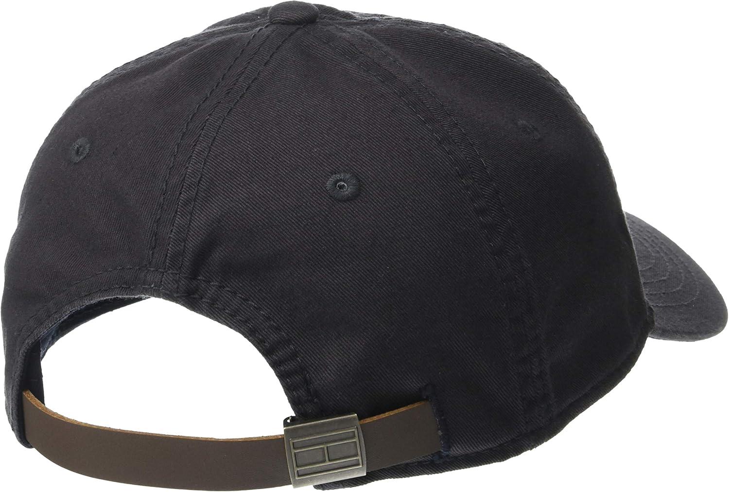 imageTommy Hilfiger Mens Cotton Logo Adjustable Baseball CapCharcoal