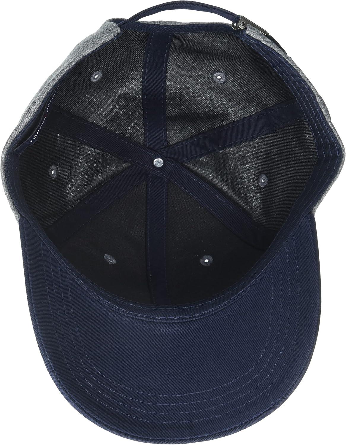 imageTommy Hilfiger Mens Cotton Logo Adjustable Baseball CapCharcoal Heather